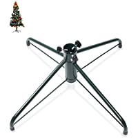 Los mejores  - Base para árboles de Navidad- de la marca Ouvin- de 4 patas y 50 cm- metal- Verde- Large
